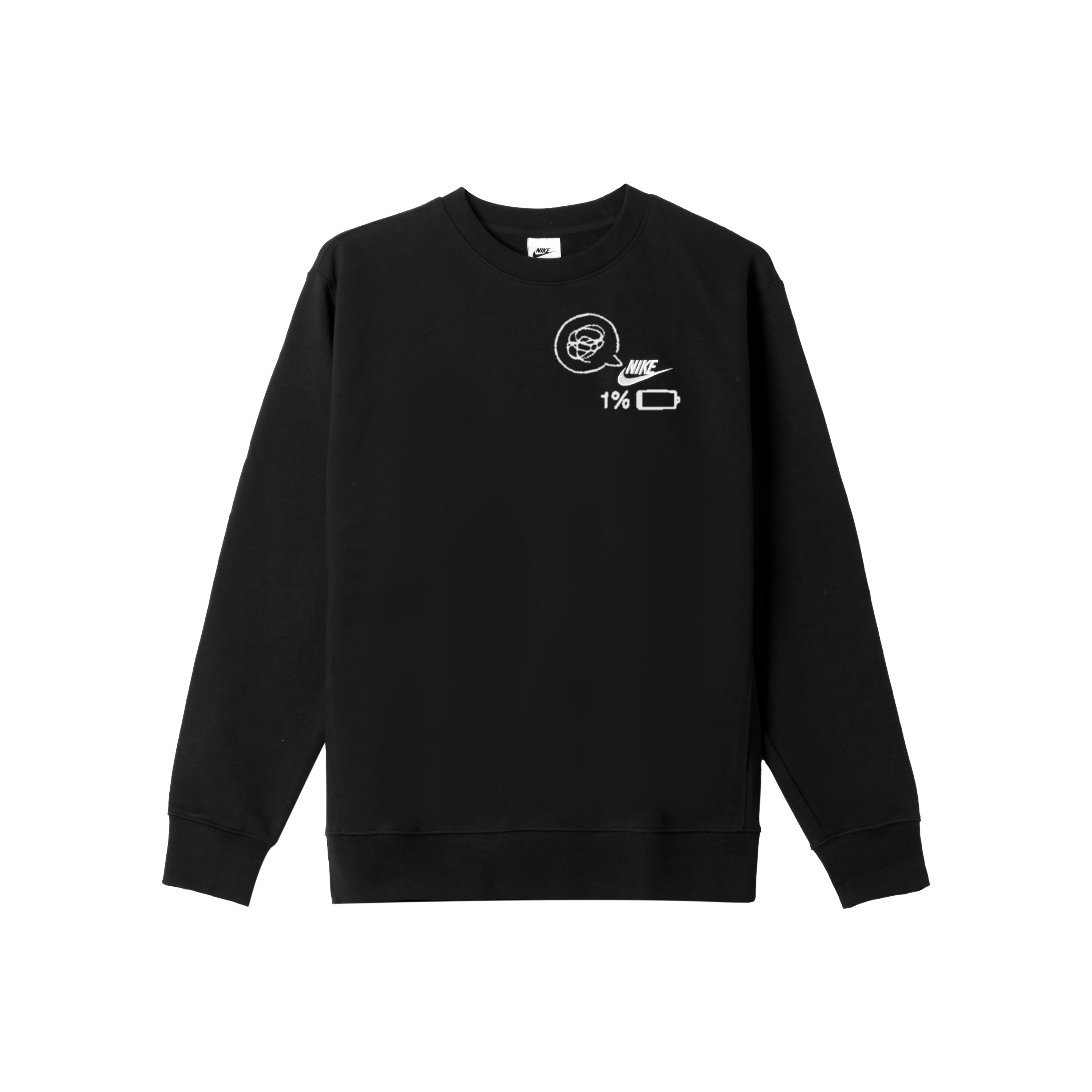 

Спортивный свитшот мужской Nike, черный