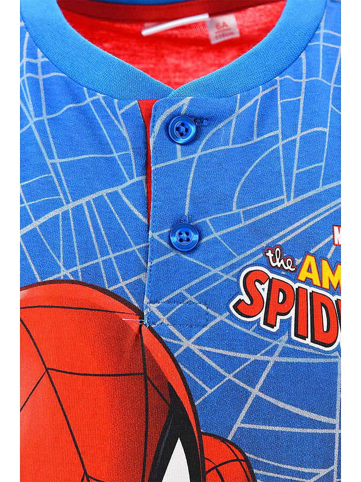 Spiderman Пижама "Человек-паук" красно-синего цвета — фото 4
