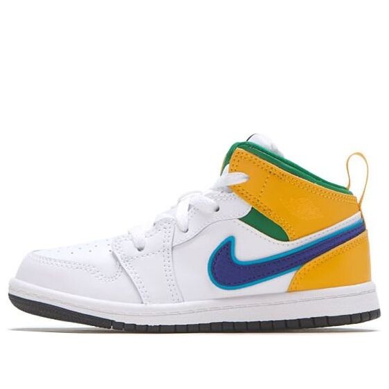 

Кроссовки 1 средние Air Jordan, желтый