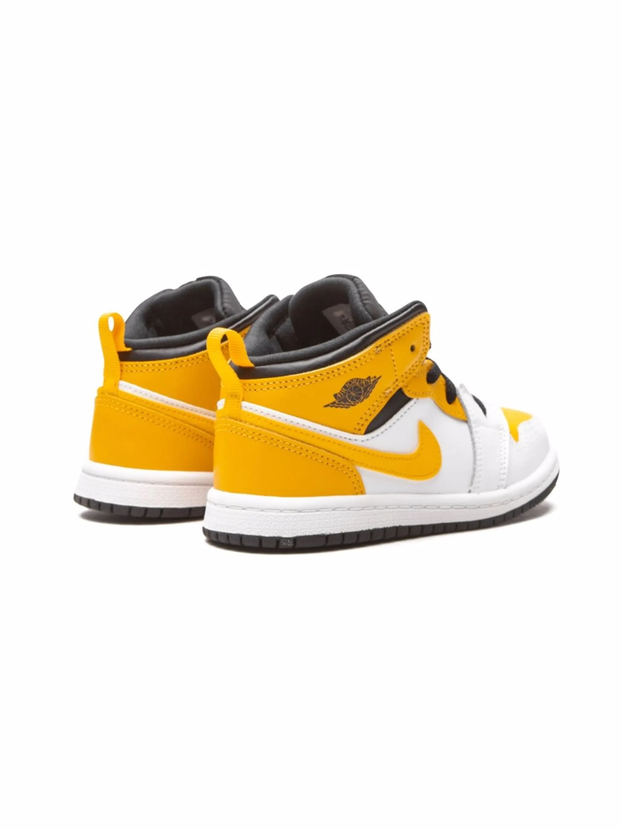 Кроссовки Jordan 1 Jordan Kids, желтый — фото 3