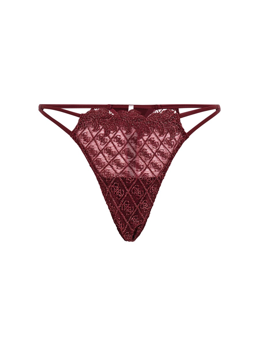

Стринги GUESS Ebby, цвет Wine red