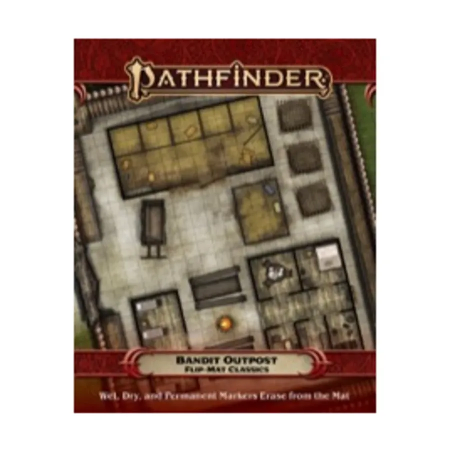 

Флип-мат - Бандитский аванпост, Pathfinder Roleplaying Game (2nd Edition) - Flip-Mats & Flip-Tiles