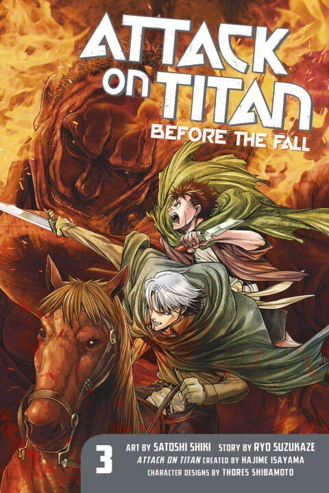 

Манга Attack on Titan: Before the Fall Manga Volume 3
