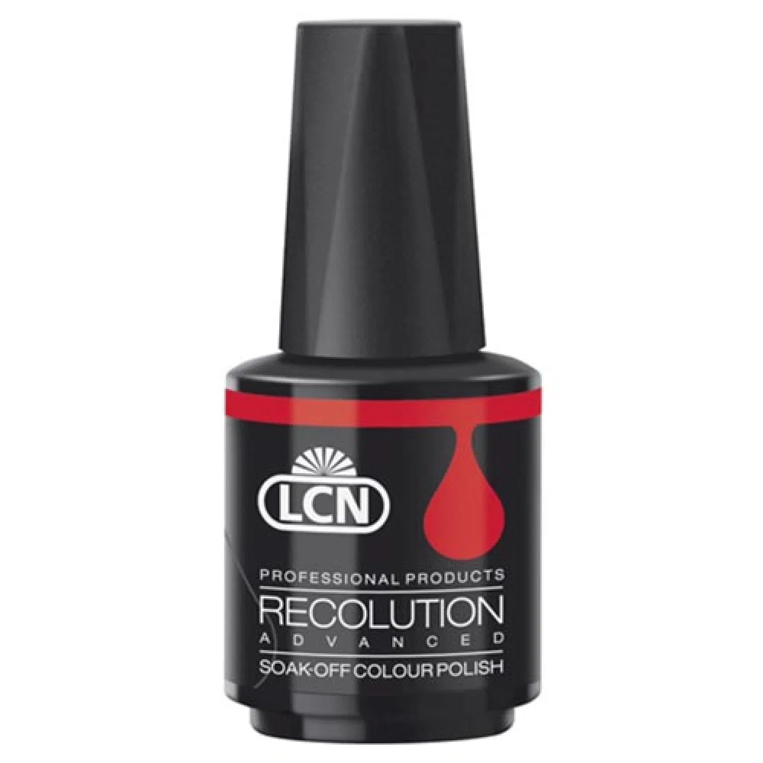Гель-лак для ногтей LCN Recolution UV Colour Polish «Night Out in Bangkok» № 582 Red Lips, 10 мл Lcn, Red Shades