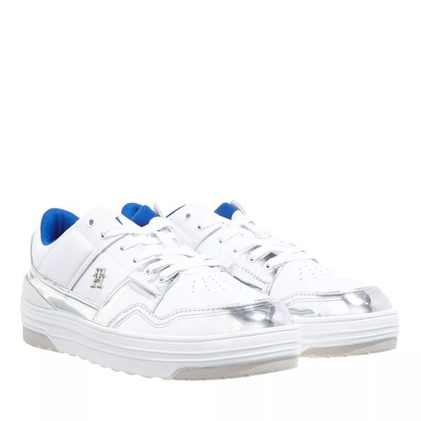 

Кроссовки th lo basket Tommy Hilfiger, серебряный, Серый, Кроссовки th lo basket Tommy Hilfiger, серебряный