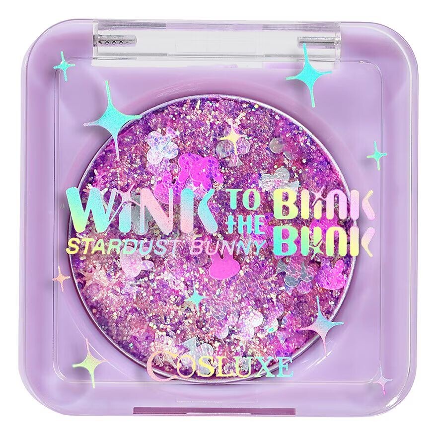 

Cosluxe Тени для век Stardust Bunny 1,8 г. 04 Многоцветная галактика, Multicolor Galaxy