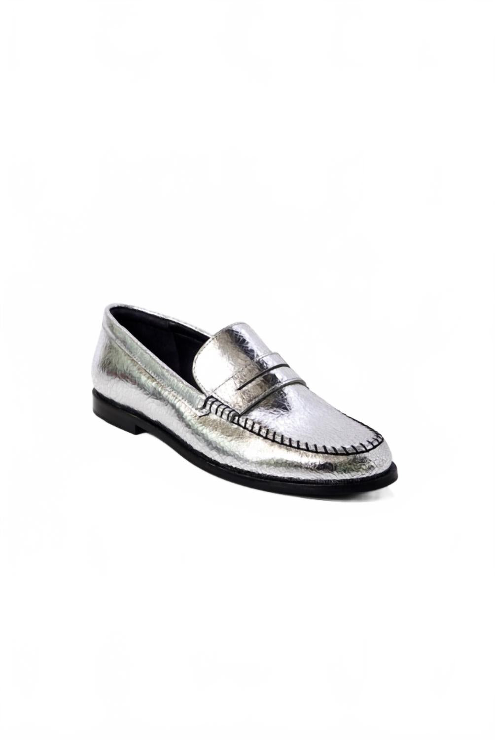 Женские мюли с петельным узором в бледно-сером цвете Free People, Pale Pewter — фото 2