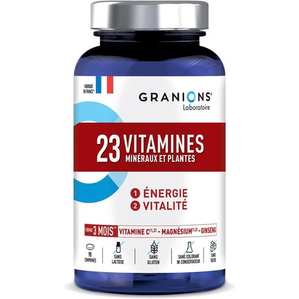 

23 витамина Мультивитамины с магнием, витамином D, витамином C и цинком Granions