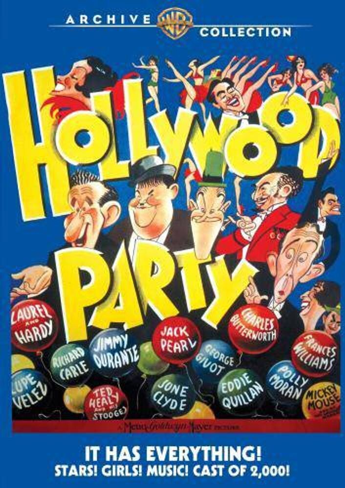 

Диск DVD Hollywood Party (1934)