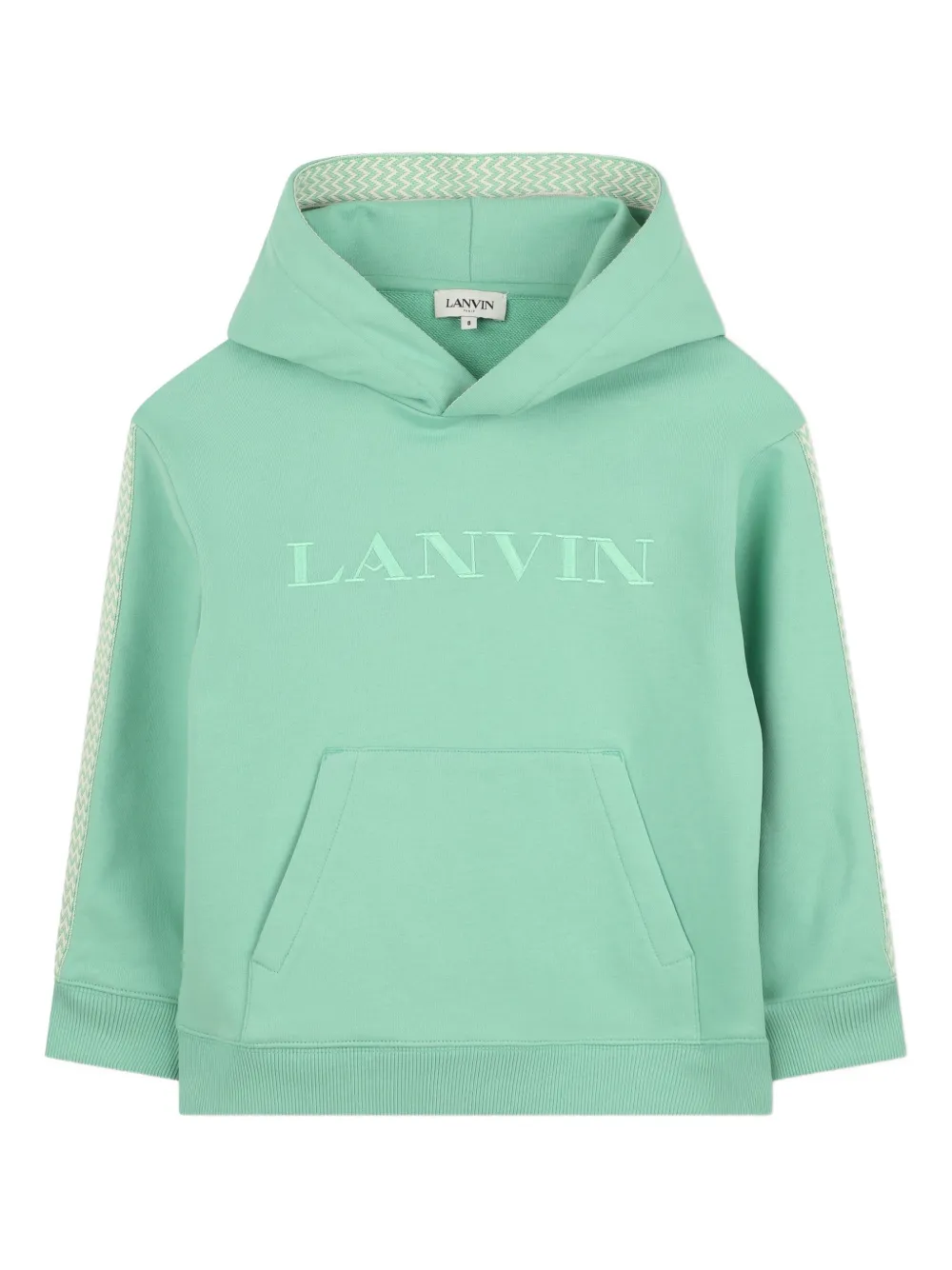 

Худи с логотипом Lanvin Enfant, зеленый