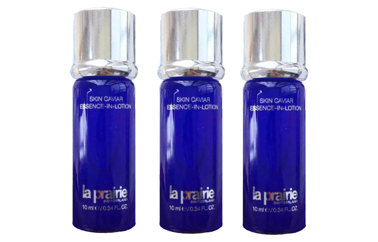 LA PRAIRIE Набор пробников Laiponi Blue Caviar Essence Lifting Serum увлажняющий и восстанавливающий 10мл*2/10мл*3 — фото 3