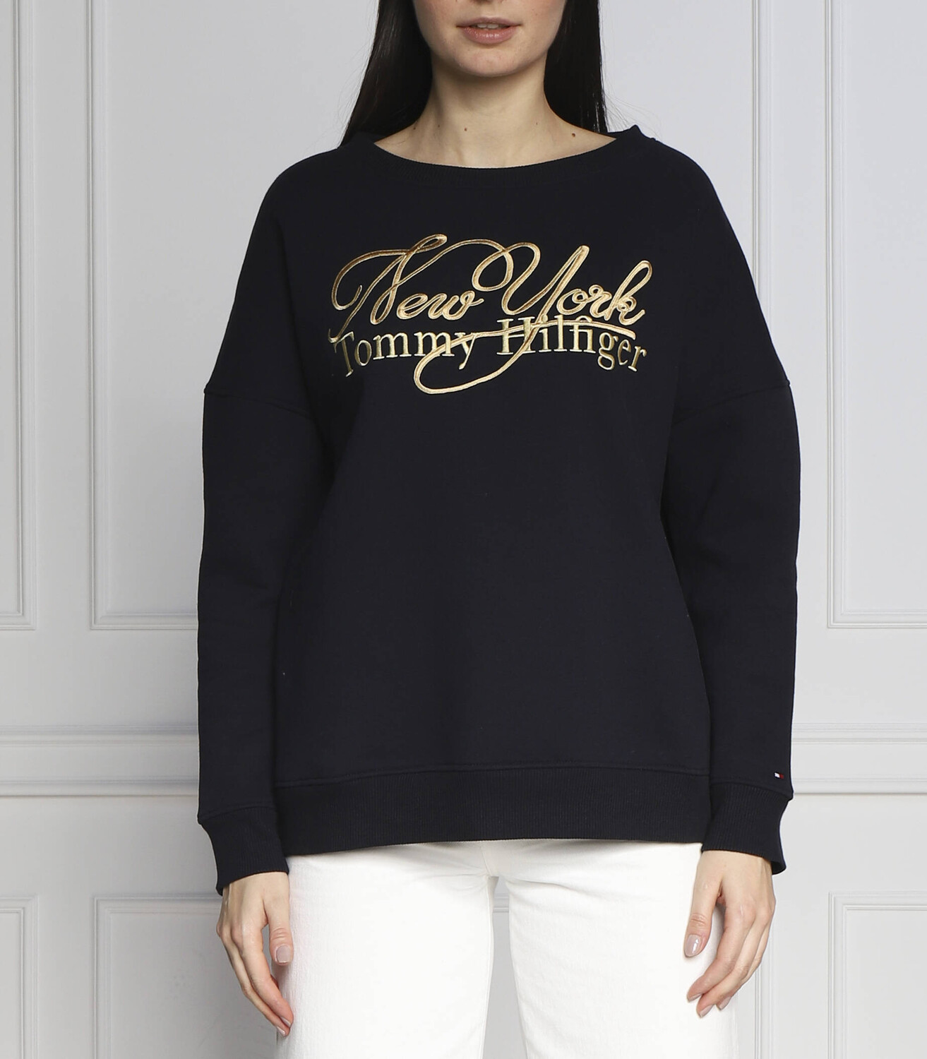 

Толстовка Tommy Hilfiger NY METALLIC Regular Fit, темно-синий