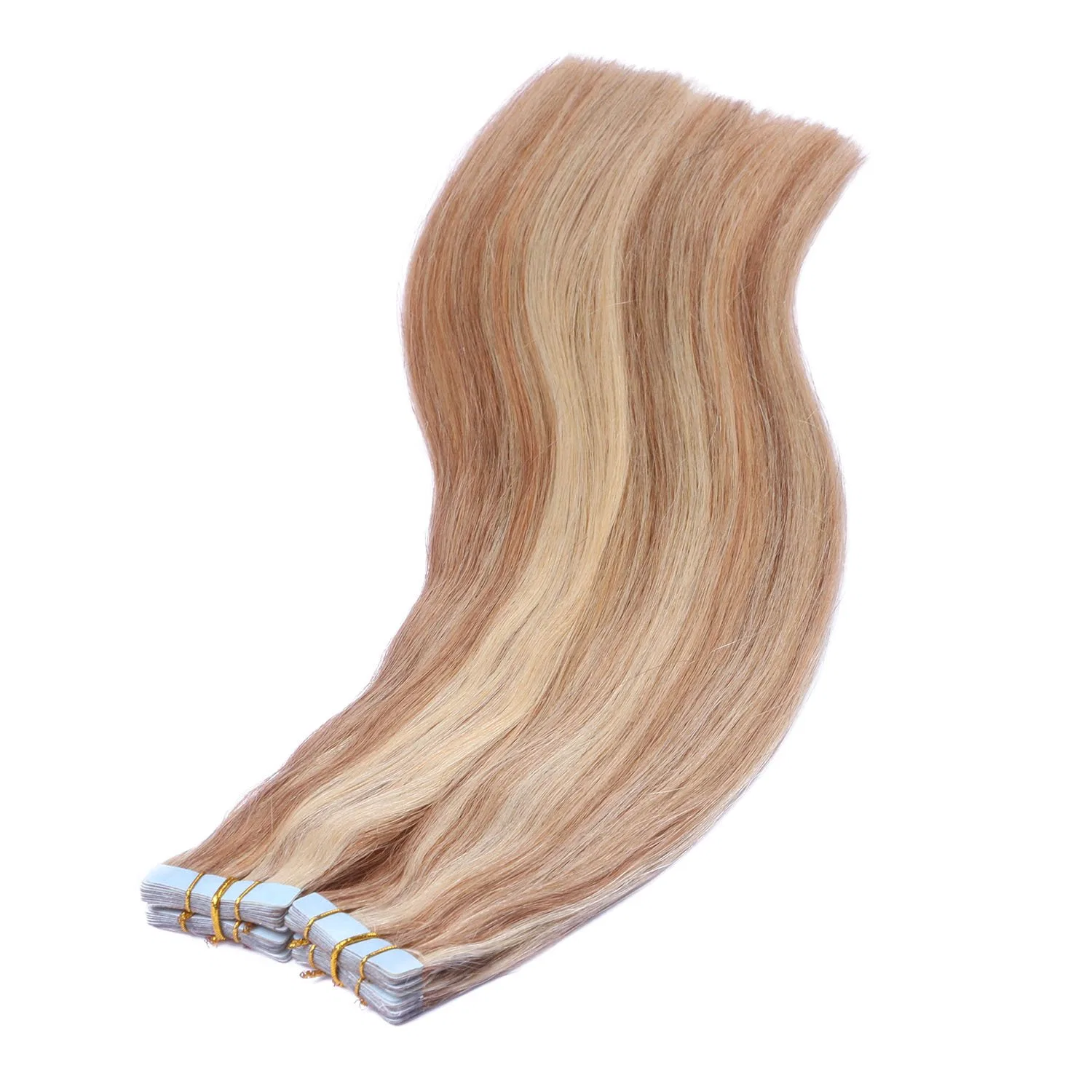 Наращивание волос на лентах Novon Hair Extensions #12/613, 60 см, 10 прядей Haar-Profi — фото 4
