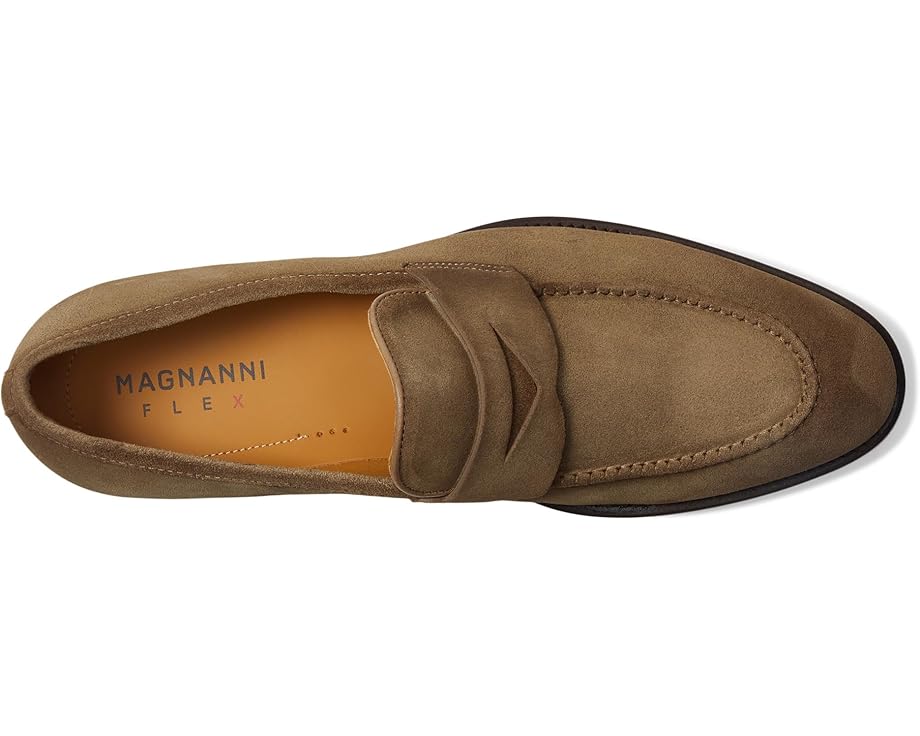 Мужские лоферы Magnanni Lucien, Taupe Suede — фото 2