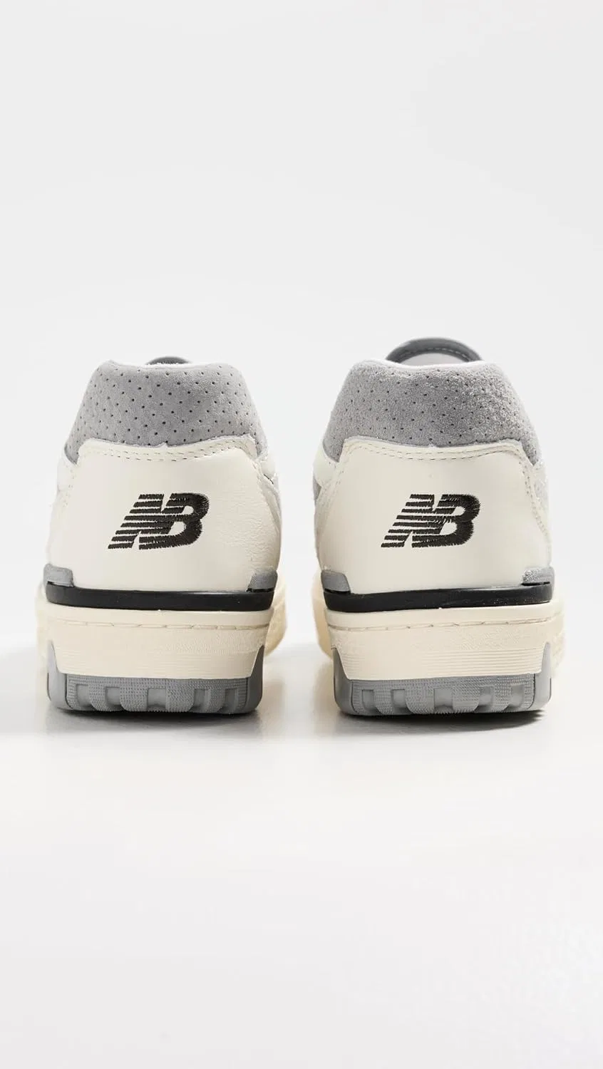 Мужские кроссовки New Balance BB550, White Grey — фото 3