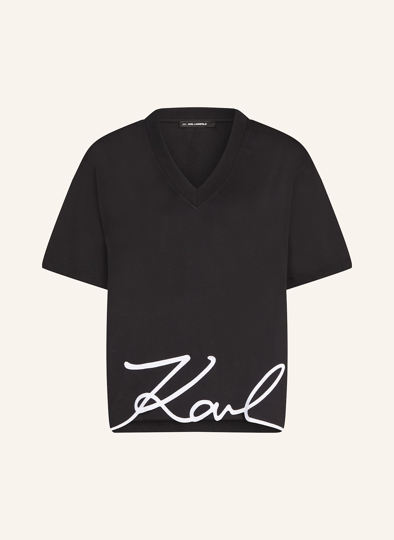 

Футболка Karl Lagerfeld, черный