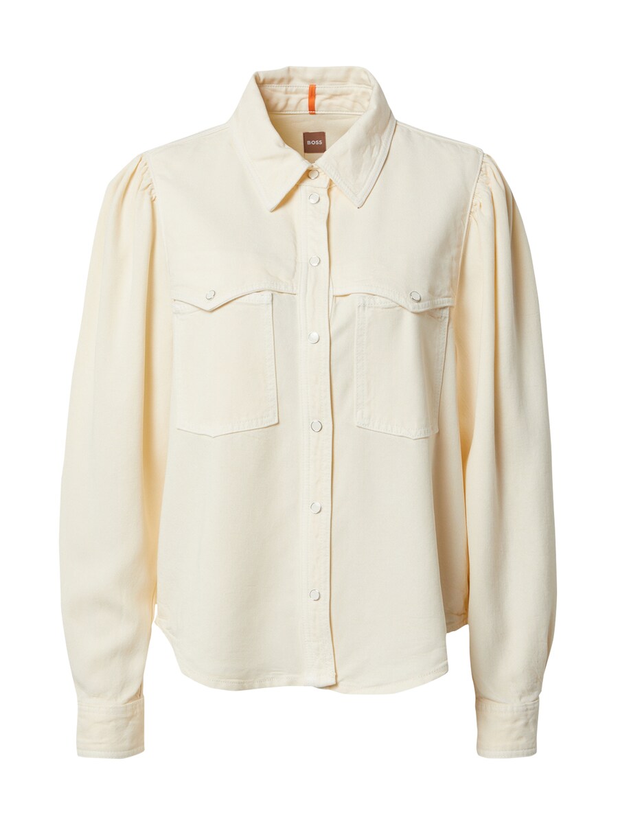

Блузка BOSS Benedetta, цвет White denim