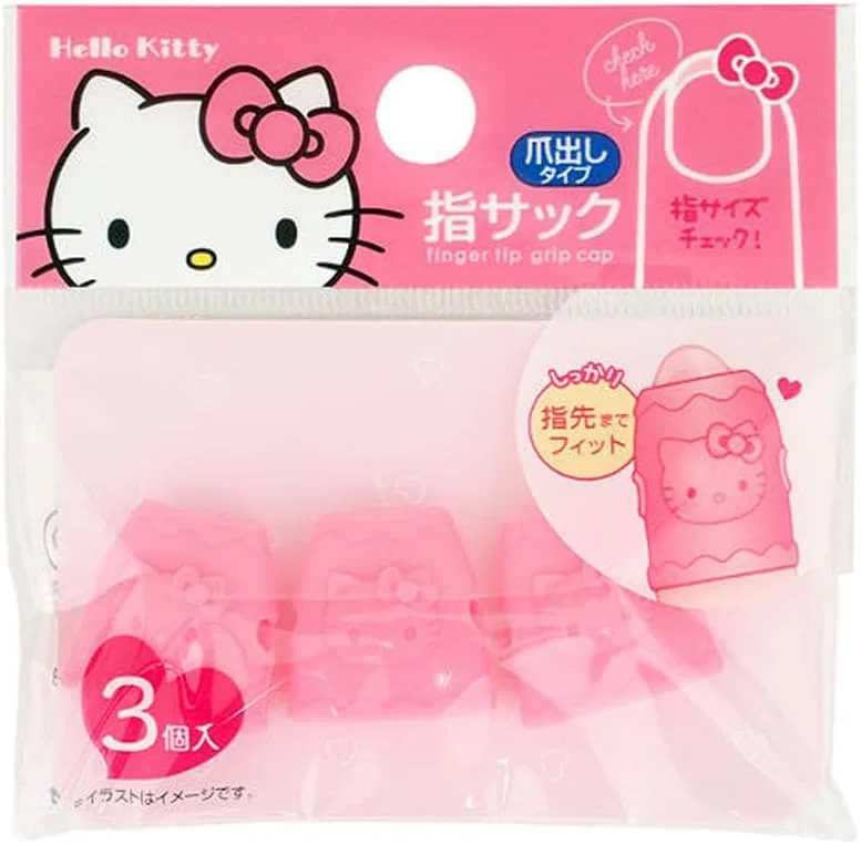 Набор из 3 силиконовых напальчников Sanrio Hello Kitty ‎Friend