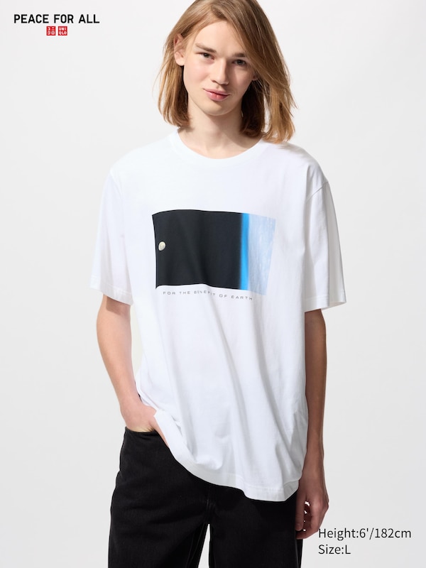 

Футболка Peace for All (Artemis) Uniqlo, 00 white, Белый, Футболка Peace for All (Artemis) Uniqlo, 00 white