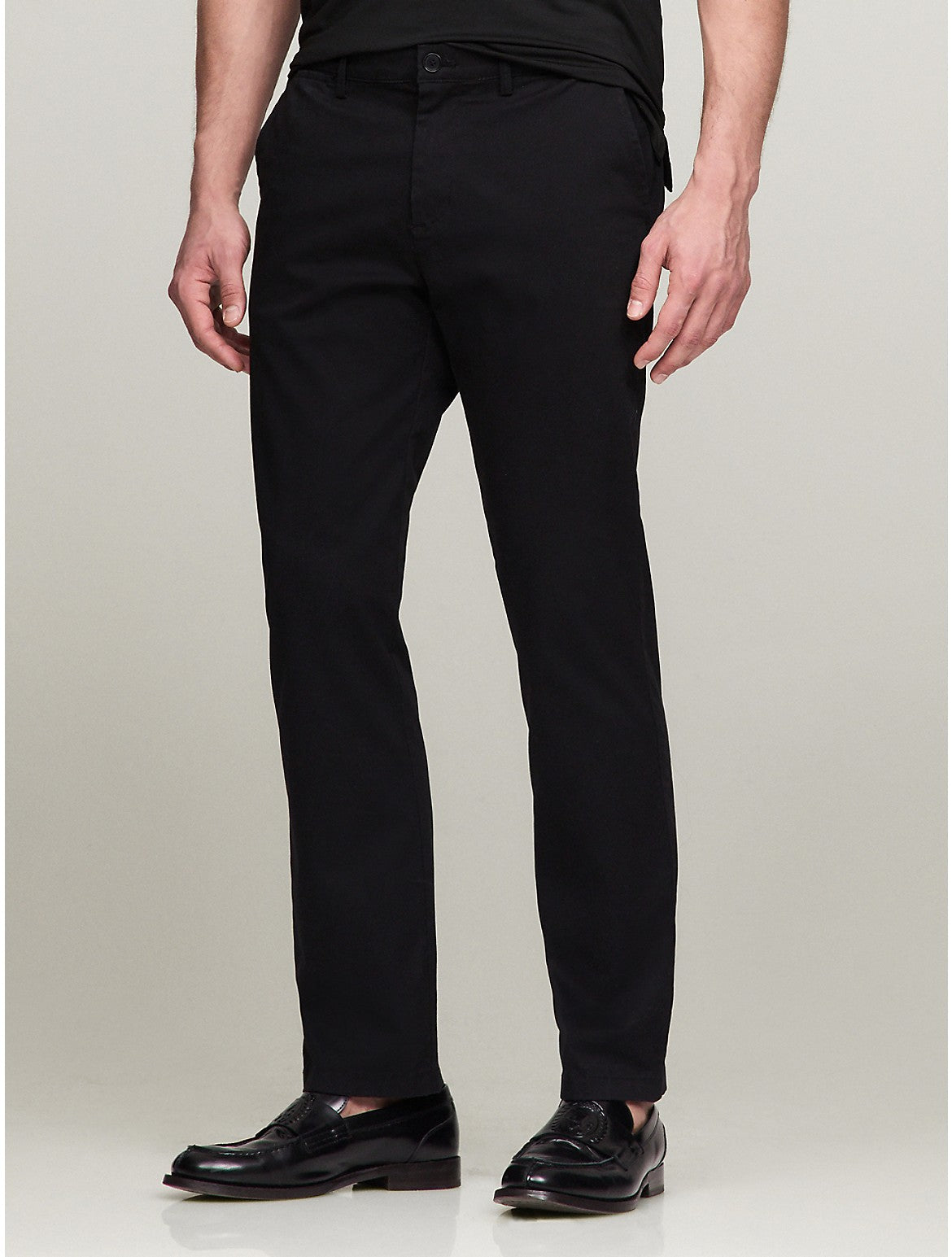 

Мужские узкие брюки Tommy Hilfiger THFlex Tommy Chino, черный