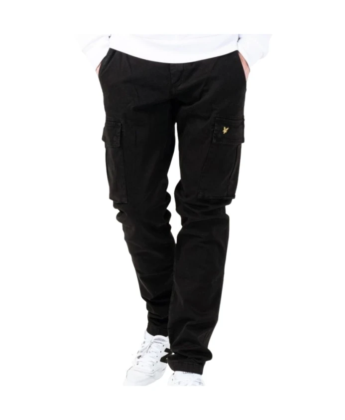 

Прямые брюки Lyle & Scott, черный