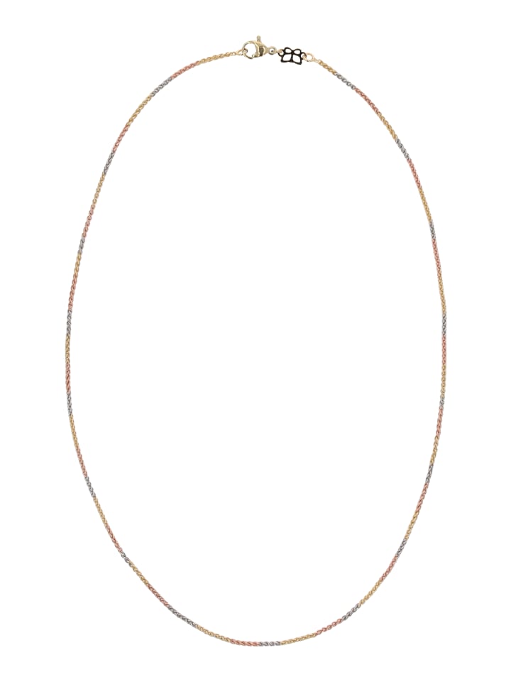 

Faina Женская цепочка-колье из золота, розового серебра