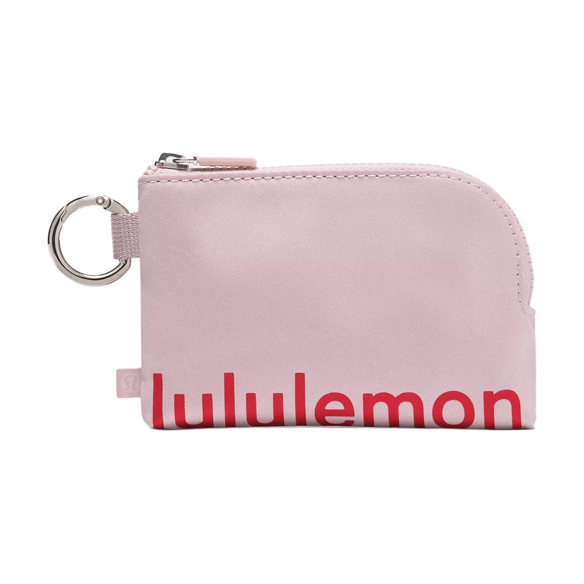 

Lululemon Полиэстеровый картхолдер женский розовый и песчано-красный, Pink & Desert Red