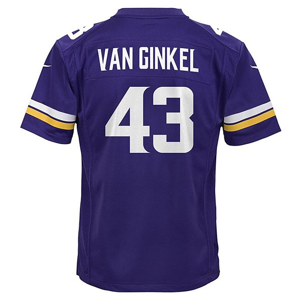 Футболка Youth Andrew Van Ginkel Minnesota Vikings Nike — фото 4