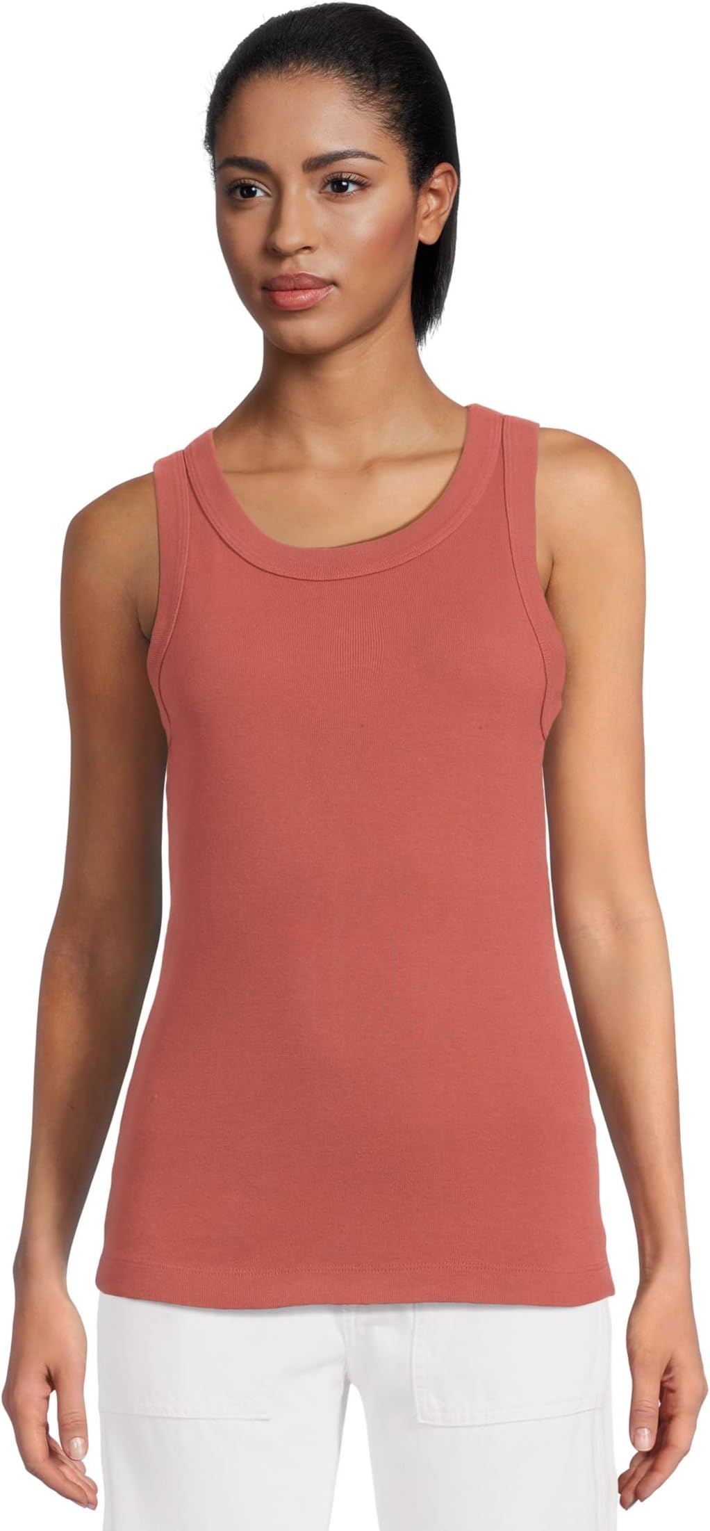 

Топ Michael Stars Paloma Wide Binding Tank, цвет Muse