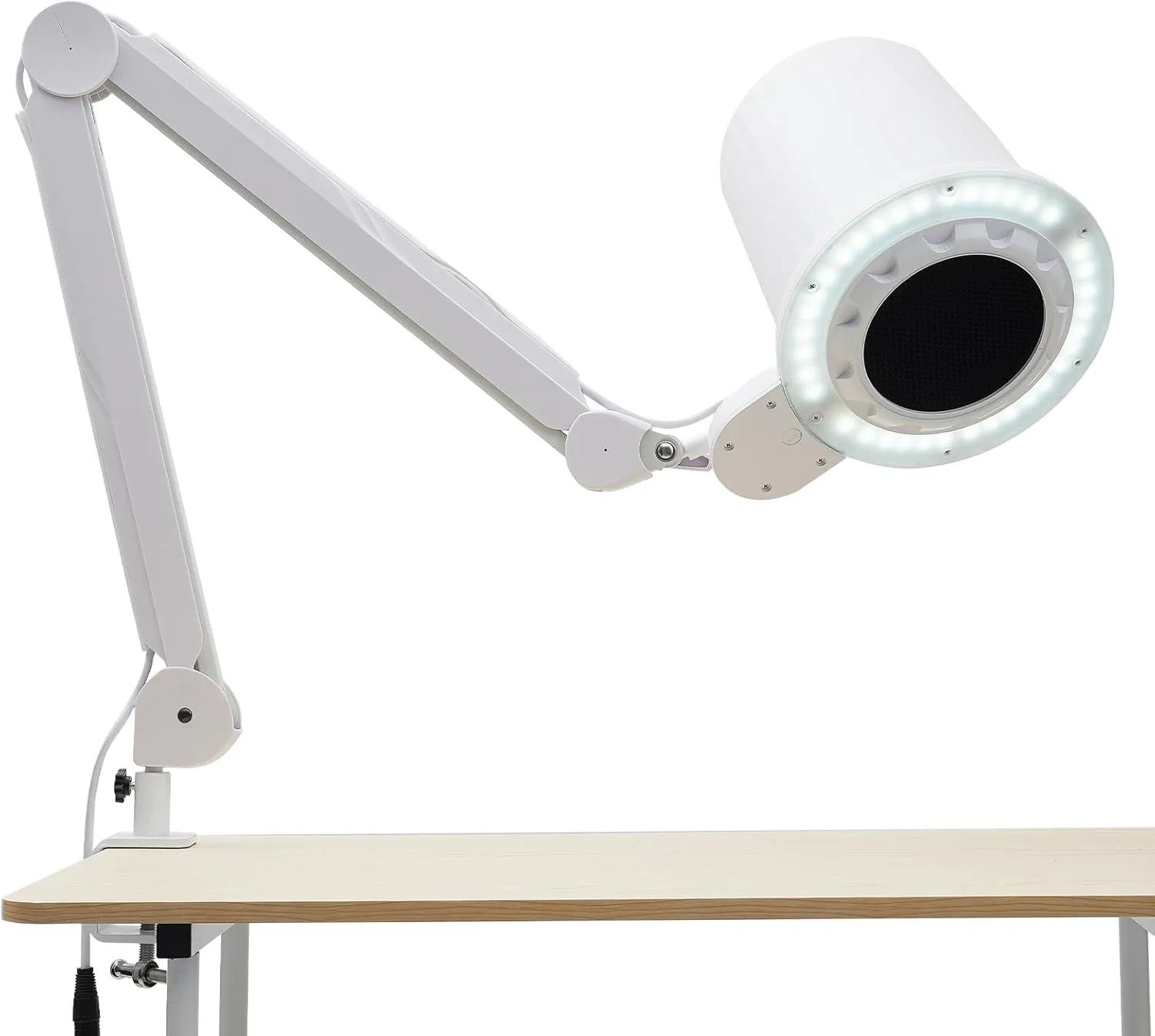 Вытяжка для ногтевой пыли с LED-подсветкой, 55 Вт Euaiipull
