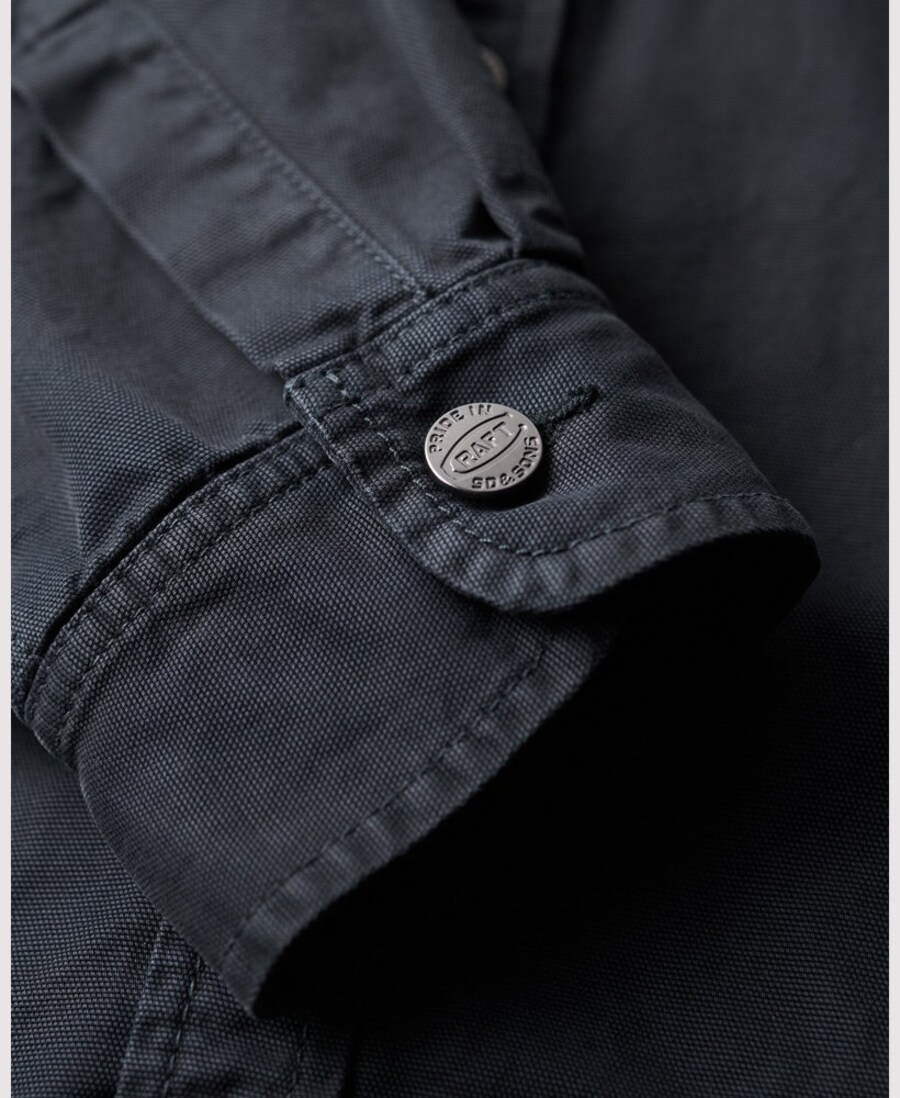 Куртка классического кроя для межсезонья Superdry, темно-синий — фото 4