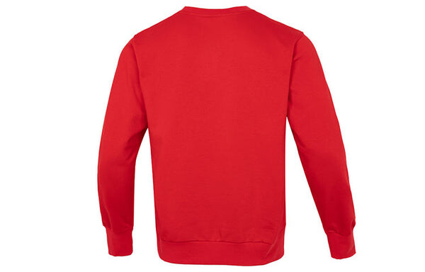 Толстовка Nike solo swoosh crew neck sweatshirt 'Red', красный — фото 2