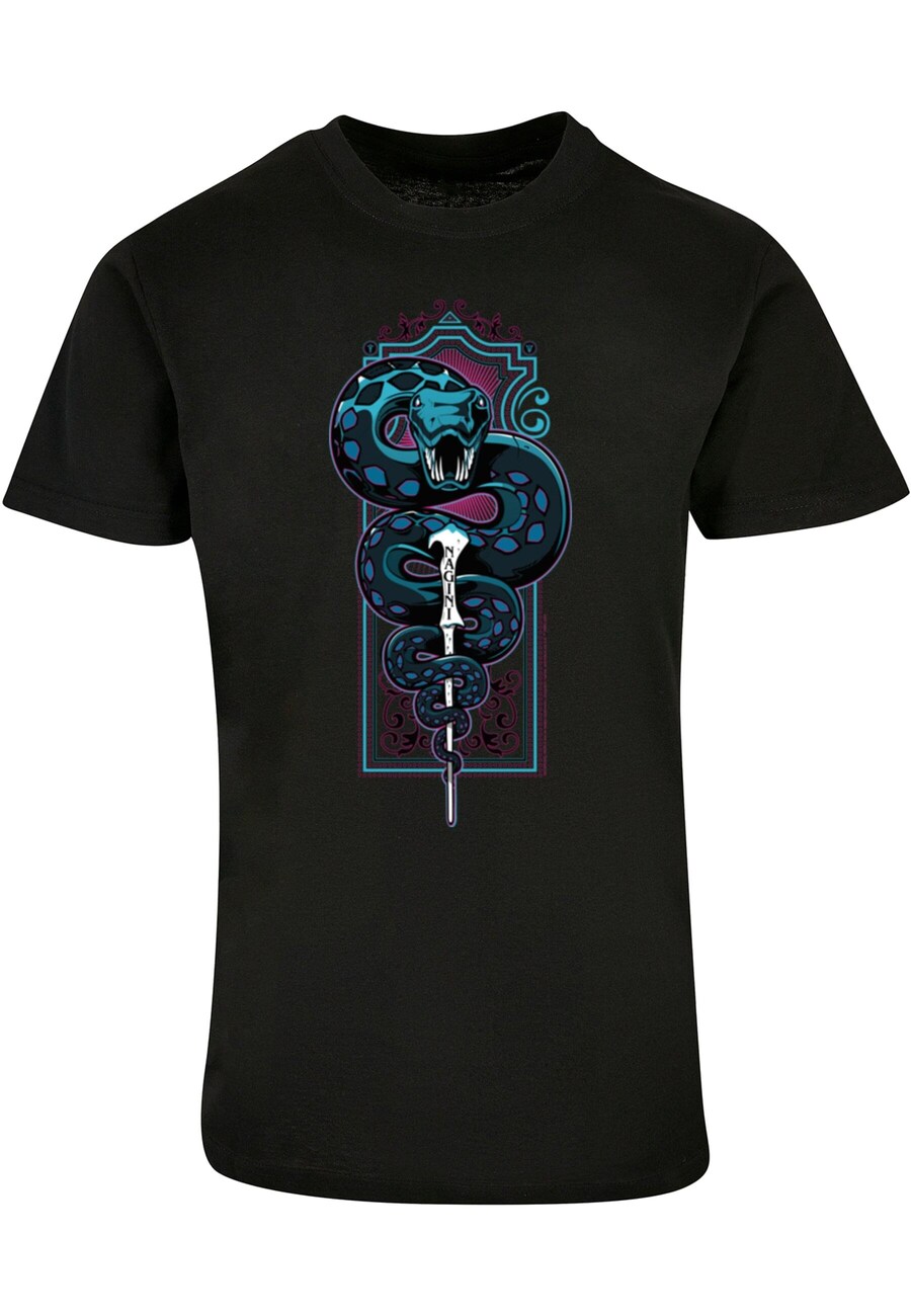 

Классическая футболка ABSOLUTE CULT Shirt Harry Potter - Neon Basilisk, черный