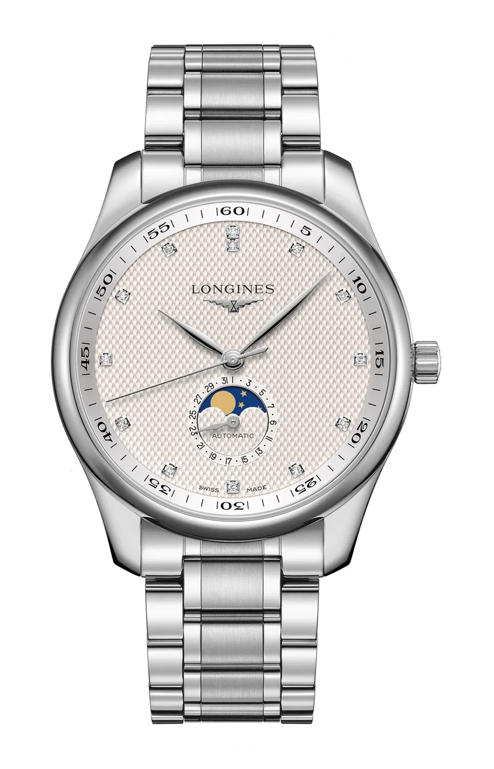 THE LONGINES MASTER COLLECTION - L2.919.4.77.6, серебряный
