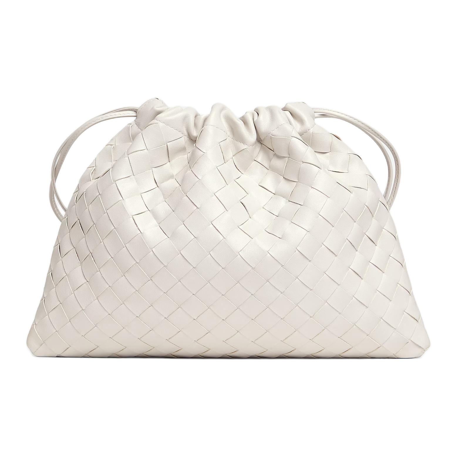 

Bottega Veneta Сумка женская из телячьей кожи интреччато мел