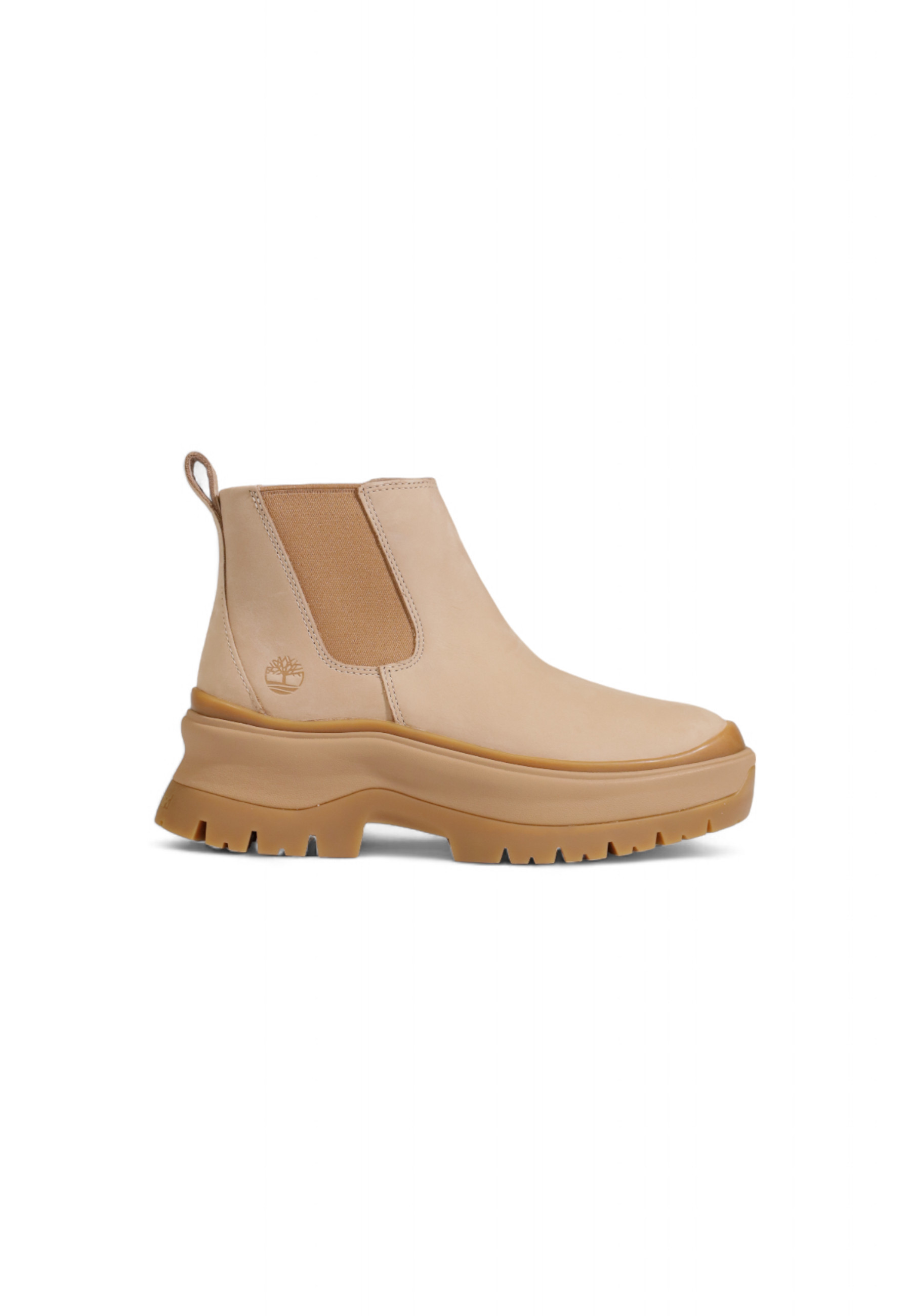 Ботинки Timberland на платформе, бежевый