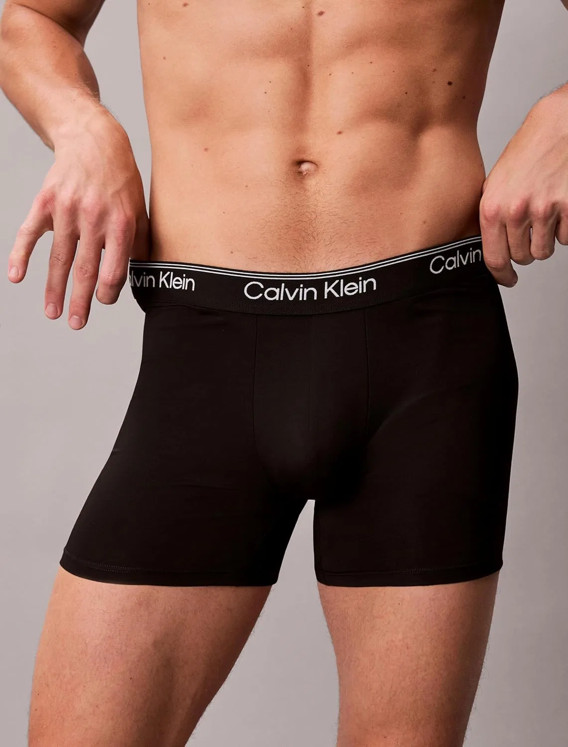 Боксеры Calvin Klein, Black, Sleet, Adrenaline Rush — фото 3