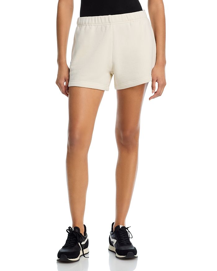 

Шорты с махровой отделкой и петельным швом rag & bone, белый