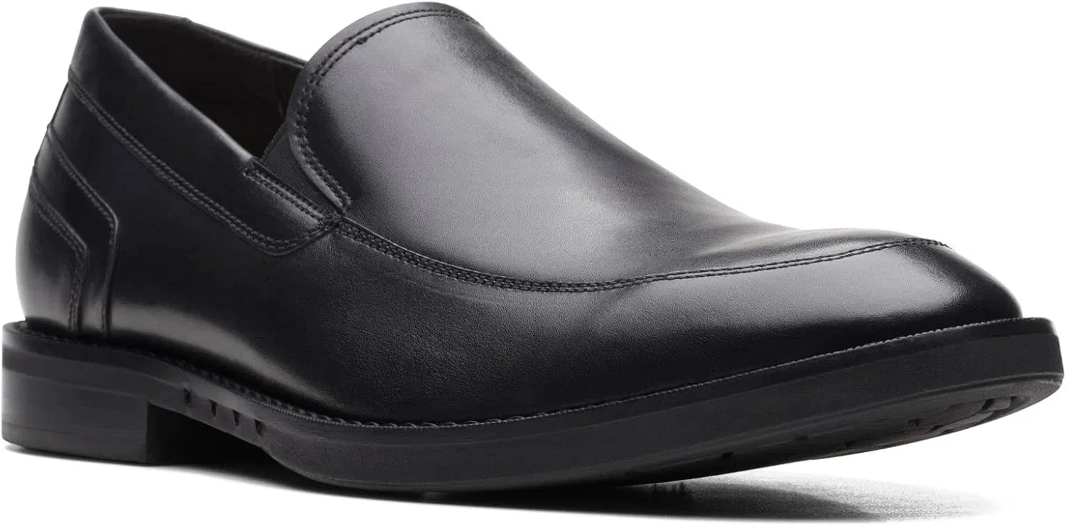 Туфли Clarks Un Hugh Step Loafer, черный