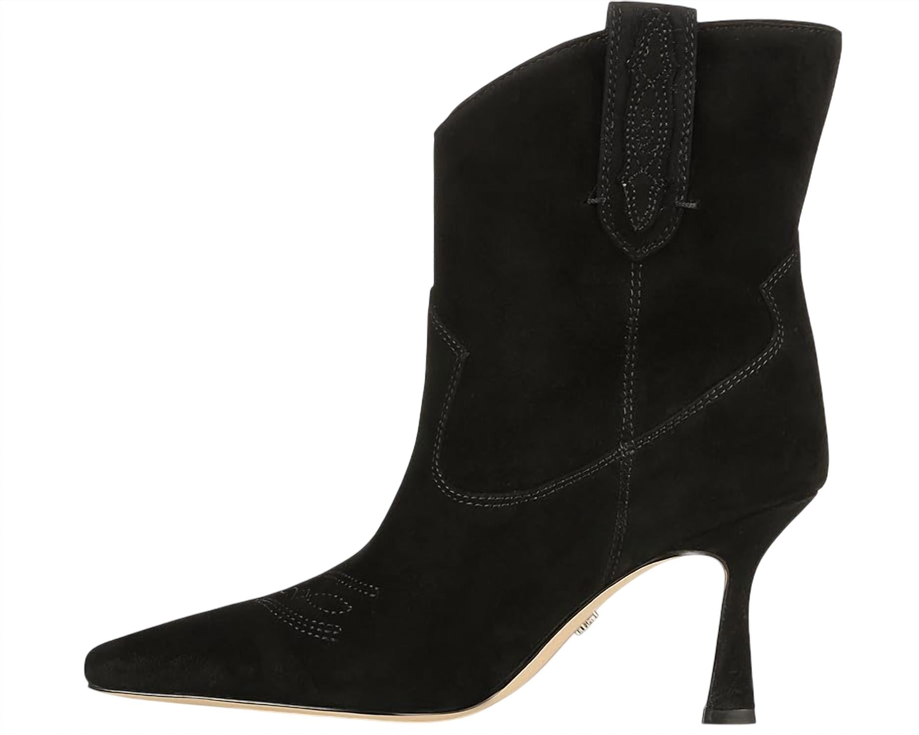 Женские ботинки Moe на шпильке в черном цвете Sam Edelman — фото 3