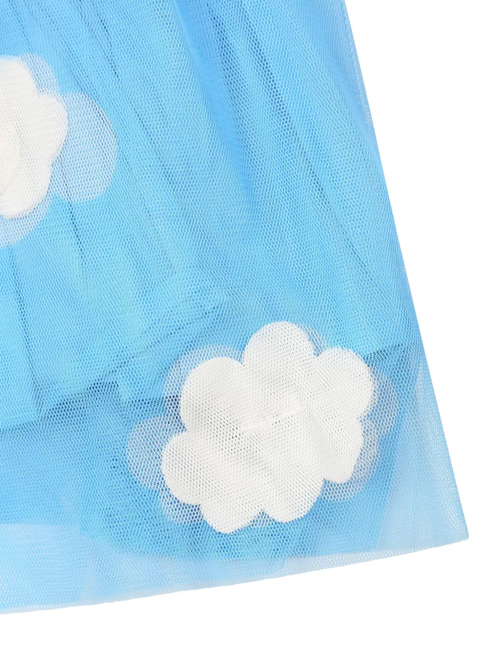 Платье Clouds из тюля Stella McCartney Kids, синий — фото 3