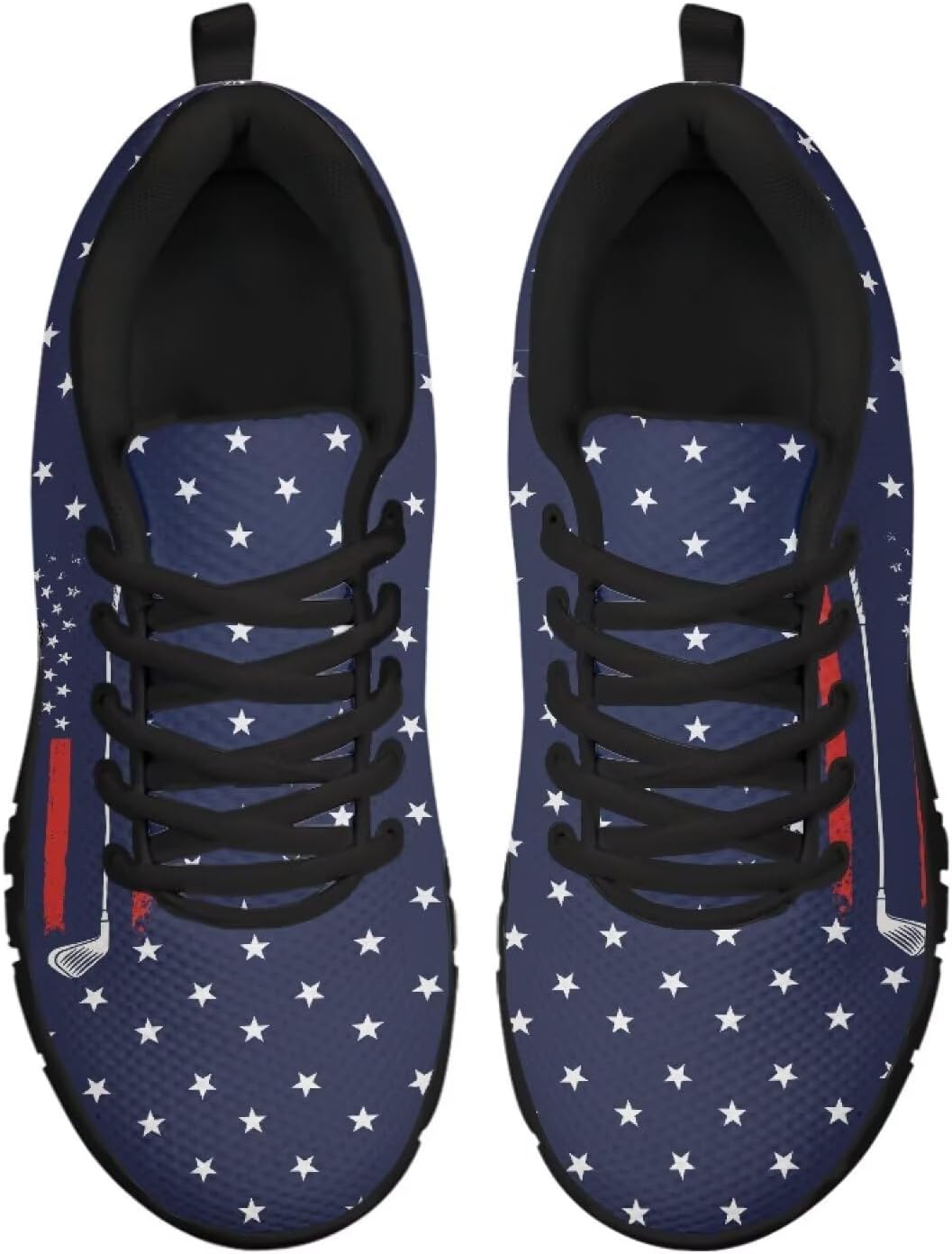 

Женские и мужские беговые кроссовки, легкие кроссовки-тренеры для занятий в зале, спорт, теннис, бег, походы Getelinseng, American Flag Golf Ball