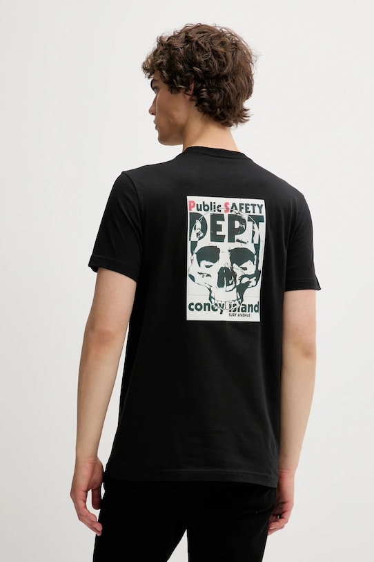 

Хлопковая футболка Ps Paul Smith, черный
