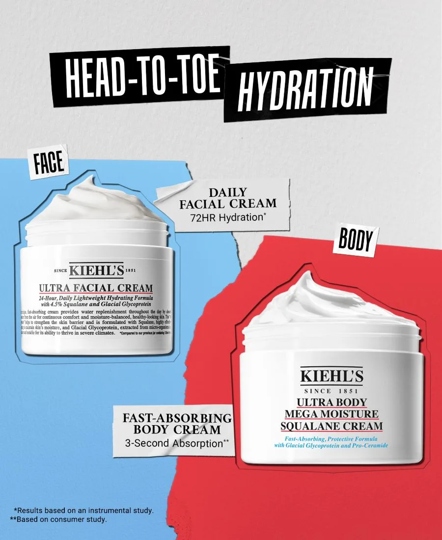 Ультраувлажняющий крем для тела с скваланом Ultra Body Mega Moisture Kiehl's Since 1851, 250Ml — фото 3