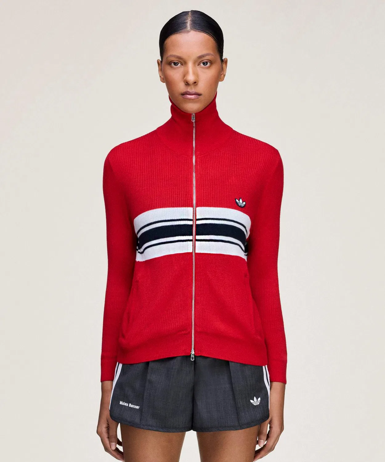 Толстовка спортивная adidas Originals x Wales Bonner, красный