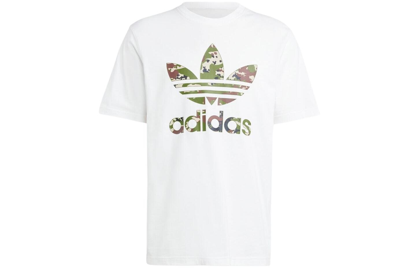 

Одежда Футболка мужская белая Adidas Originals, белый