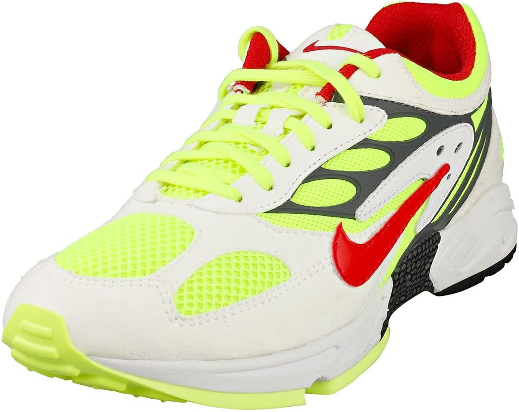 

Мужские кроссовки для трейлраннинга Nike, 10 AU, Multicolour White Atom Red Neon Yellow Dark Grey 100