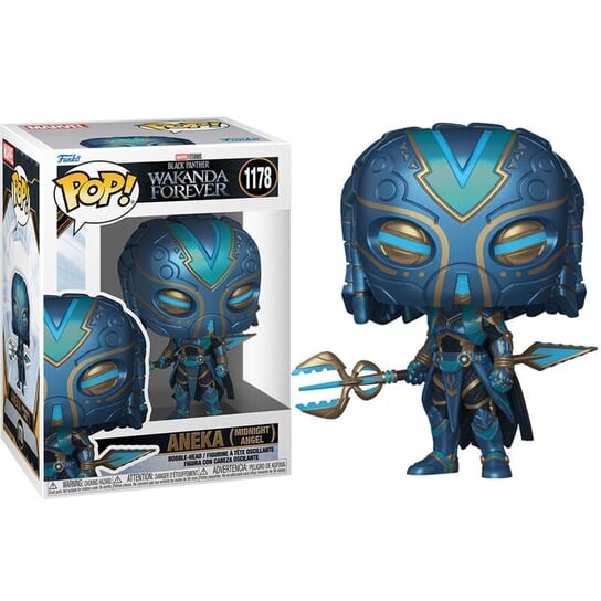

Funko POP! Марвел, коллекционная фигурка, Black Panther Wakanda Forever, Анека (Полуночный ангел)