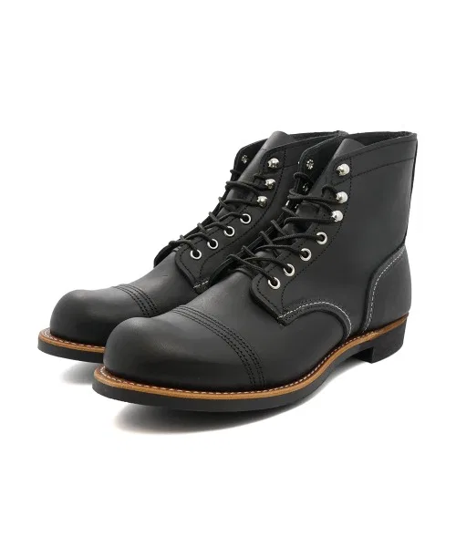 Ботинки Iron Ranger с мыском cap toe, Red Wing, кожа, коричневый — фото 3