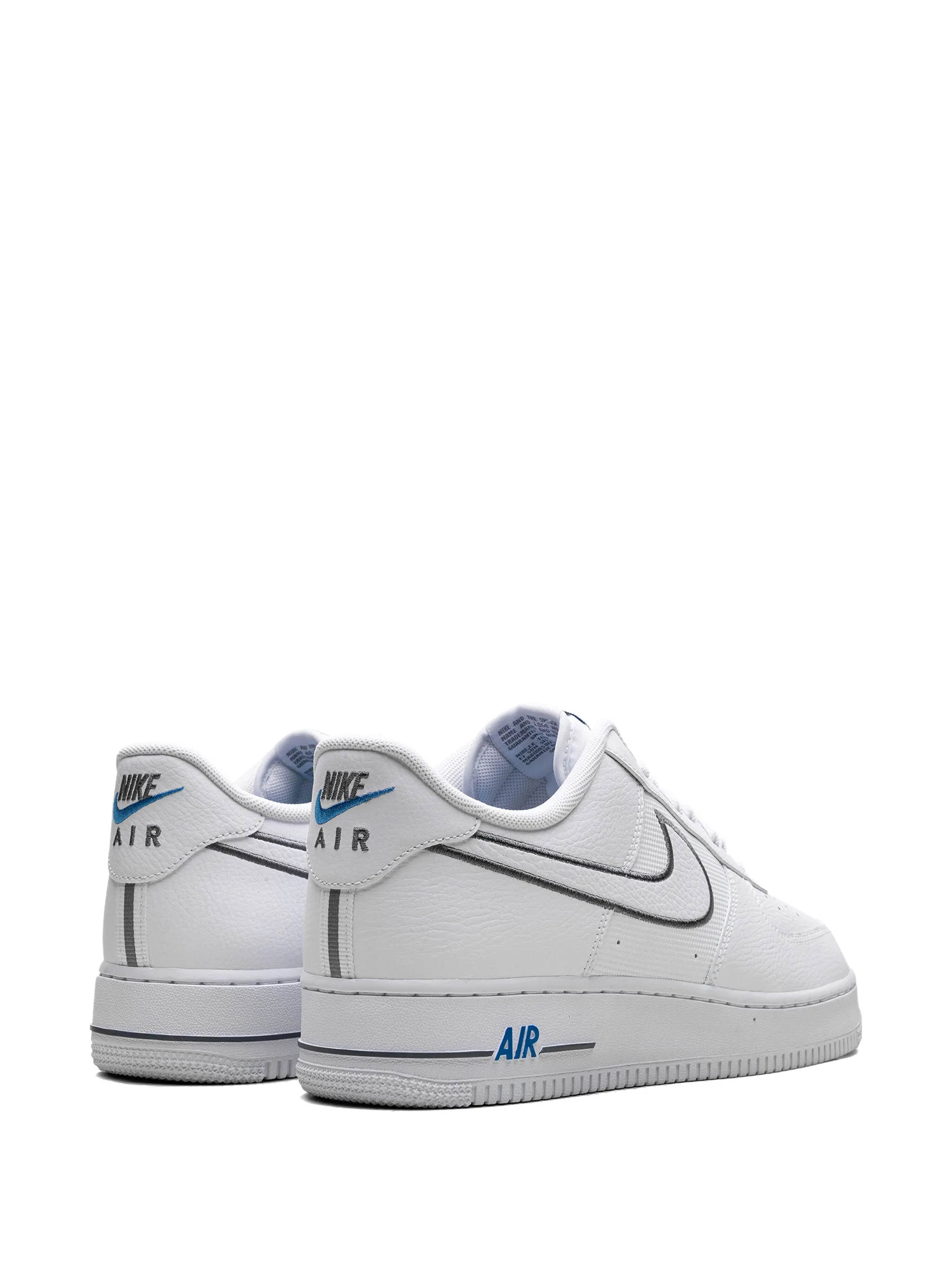 Кроссовки Air Force 1 07 White/Cool Nike, белый — фото 3